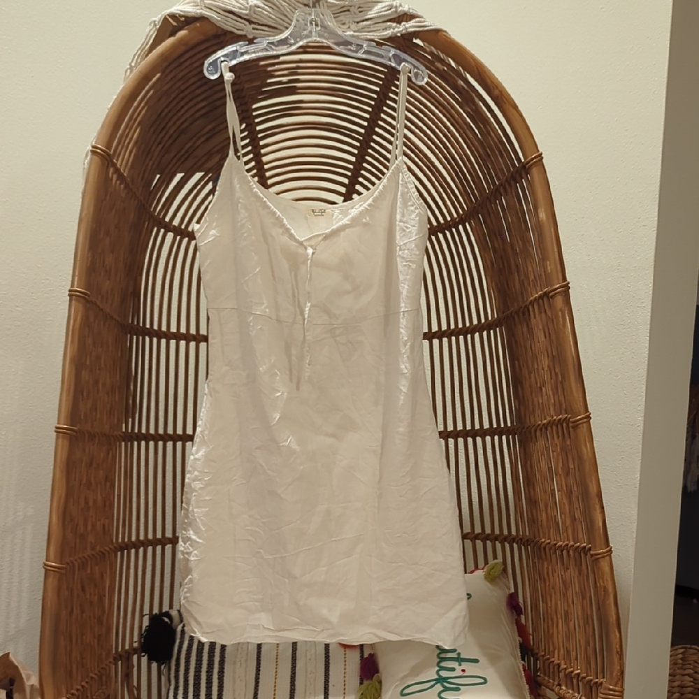 Brandy Melville/John Galt White Mini Dress